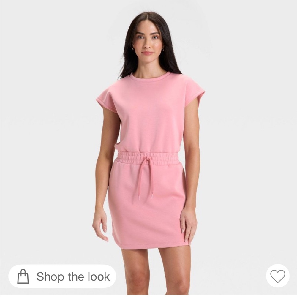 All in Motion Pink Mini Dress